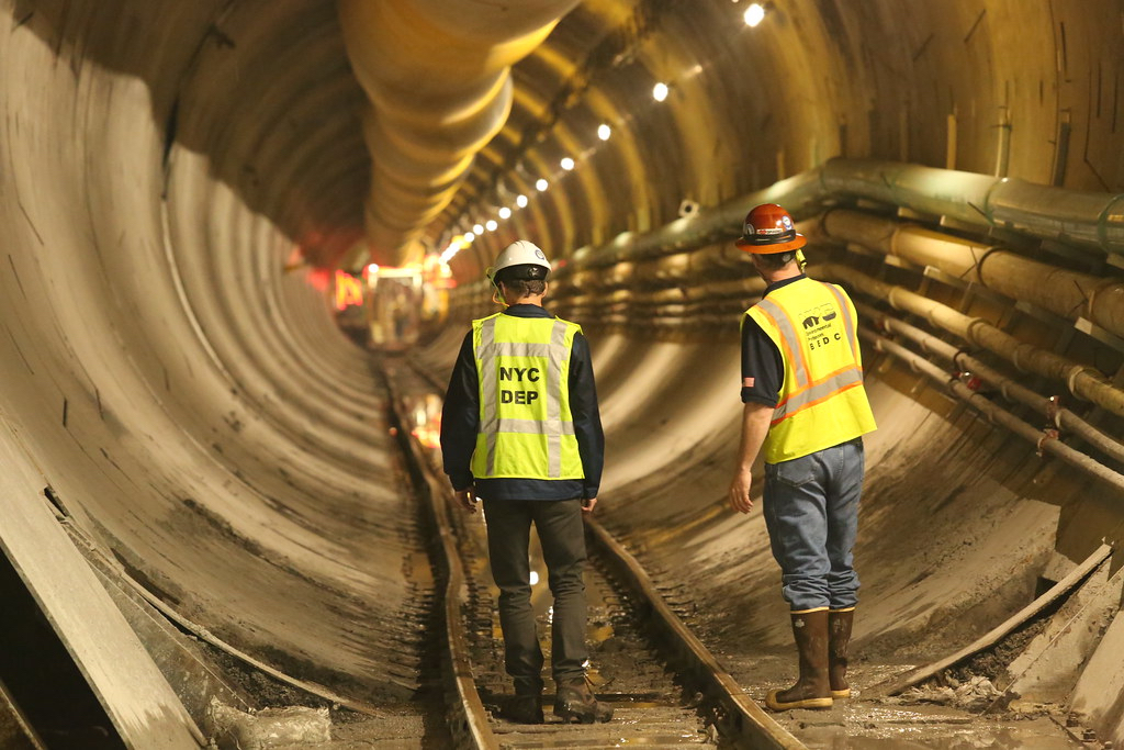 600 Feet Below The Hudson River Final Concrete Lining Completed For 1 