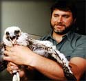 Holding Falcon
