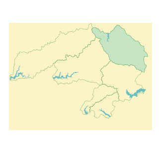 Map of Schoharie Reservoir