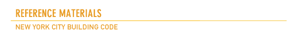 Reference Materials - Building Code