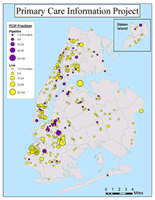 PCIP Project Map