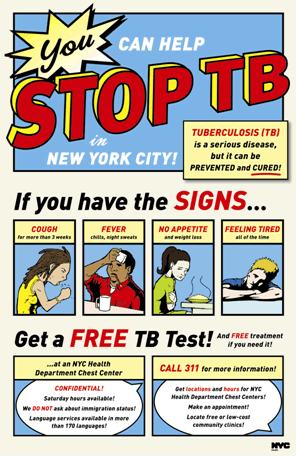 stop tb sign