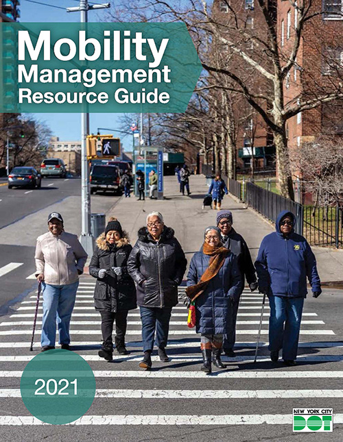Cover page for the Mobility Management Resource Guide 2021