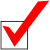 check mark
