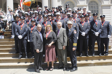 Fire Department Medal Day