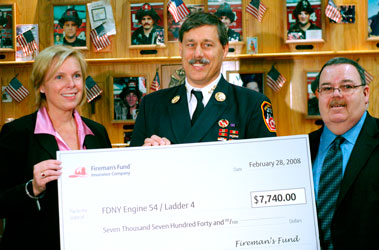 FDNY Firehouse Receives New Physical Fitness Equipment