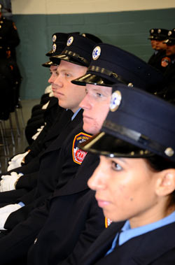 Twenty-four paramedics graduated from the EMS Academy on Sept. 23
