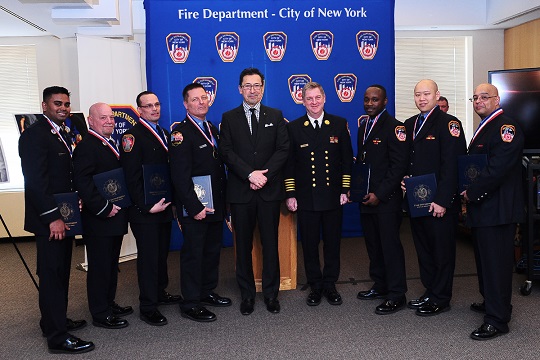 FDNY EMS Competition Team Honored