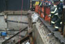 Firefighters Rescue Worker Who Fell at Construction Site
