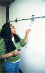 Housing Education: Hands on training.  Property of NYCHPD.