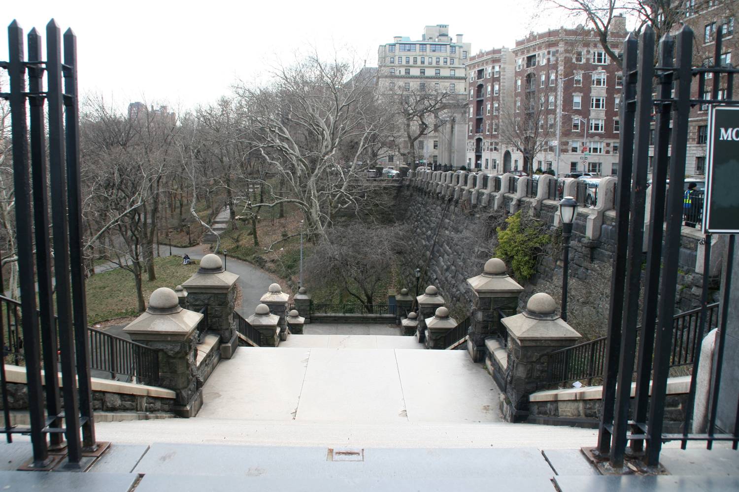 Morningside Park Entrance