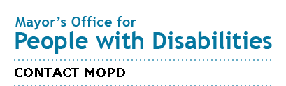 Mayor's Office for People with Disabilities - Contact MOPD