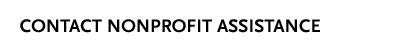 Contact Nonprofit Assistance
