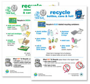 open pdf of City Agency Recycling Poster