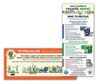 open pdf for Recycle More / Waste Less Bookmarks