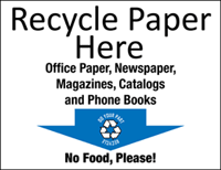 open pdf of paper recycling sign