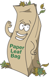 paper leaf bag image