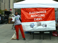 Brooklyn Electronics Recycling Event, October 29, 2005