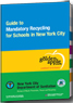school recycling guide & golden apple awards brochure