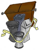 illustration: reduced business waste