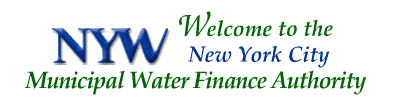Welcome to the New York City Municipal Water Finance Authority Web Site