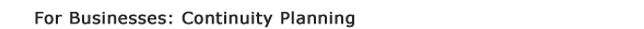 For Businesses: Planning Tools