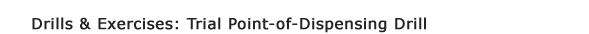 Drills & Exercises: TriPOD