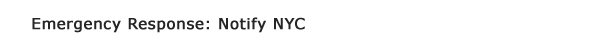 About OEM: Notify NYC