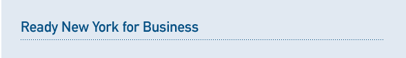 Ready New York for Business