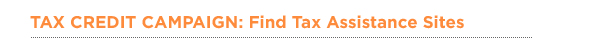 Find Tax Assistance Center