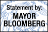 Statement by Mayor Bloomberg