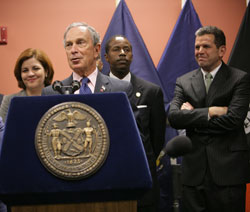 Mayor Bloomberg at the Queens Workforce1 Career Center