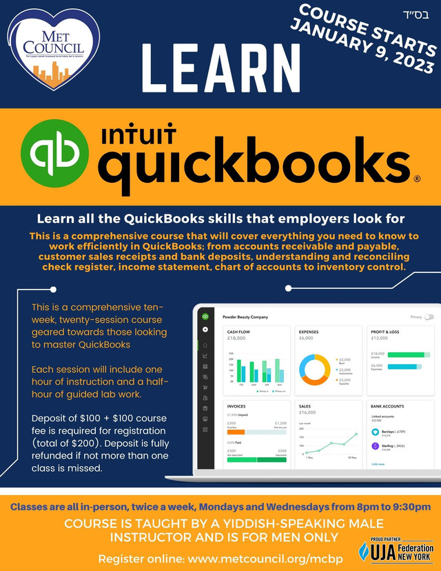 Met Council Quickbooks Course