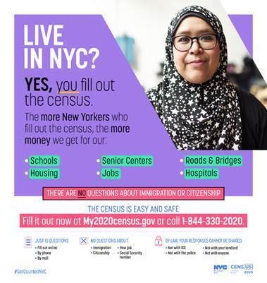 Photo of women with text Live in NYC?