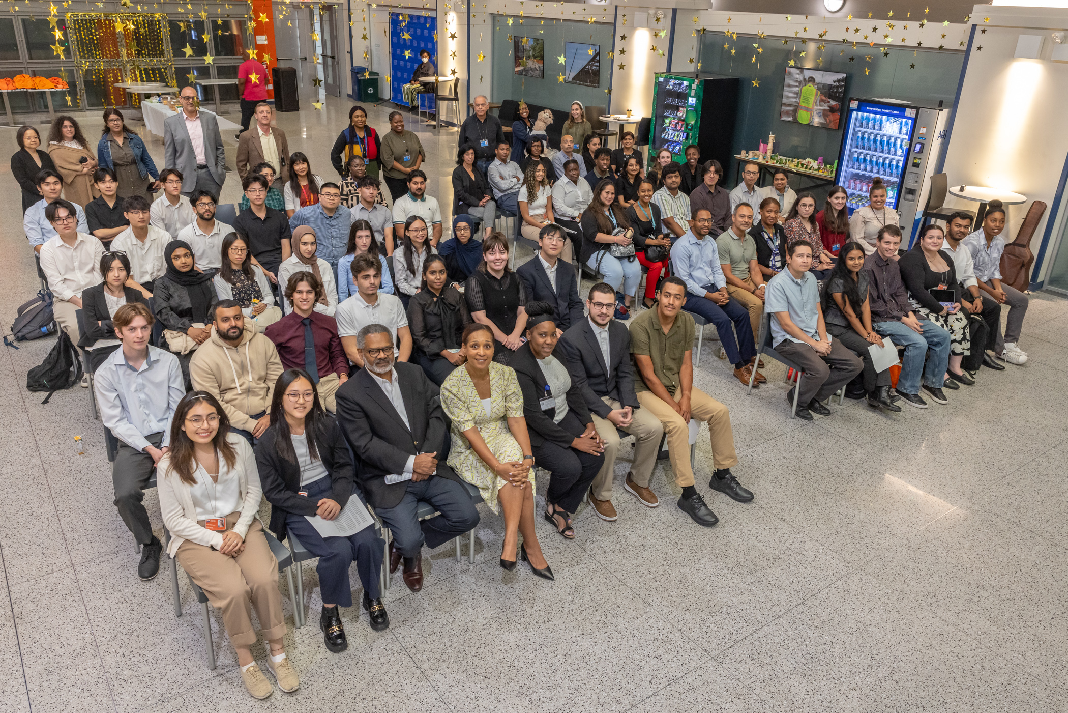 group photo of graduating intern class of 2024