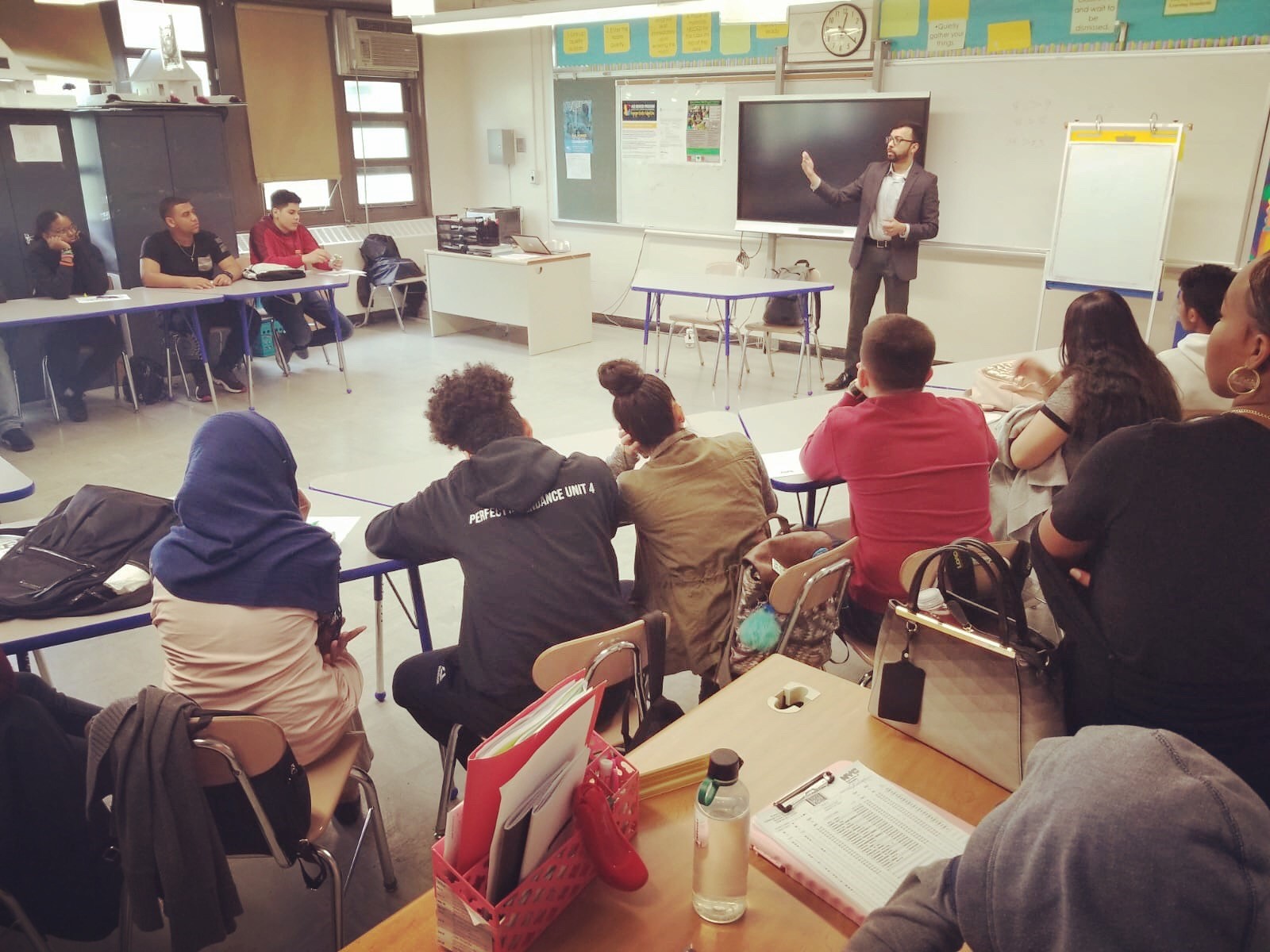 Civil Engineering Career Presentation at Bronx Bridges High School