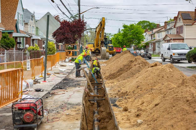 Water Main repair work