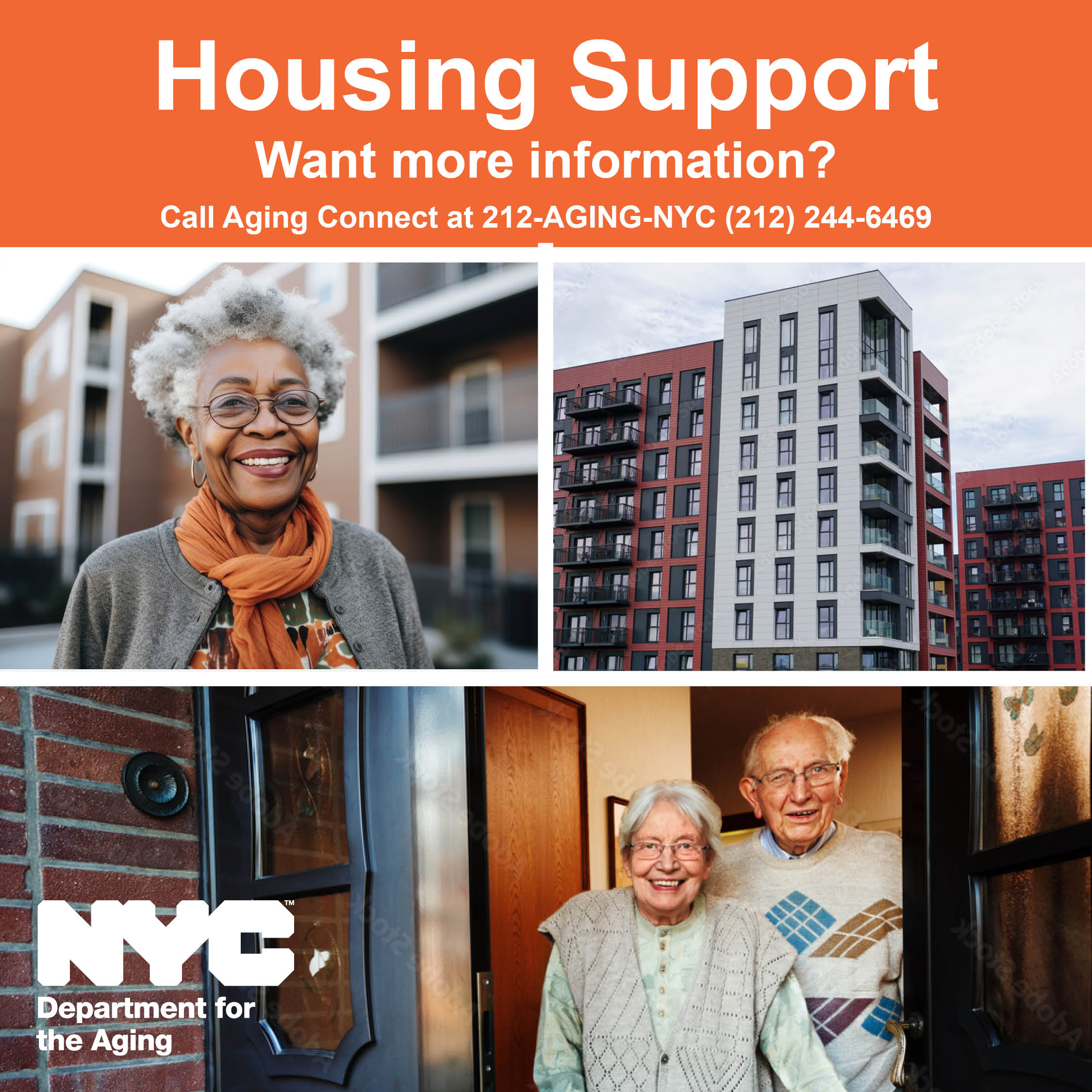 Housing Support Images with Aging Connect Phone Number