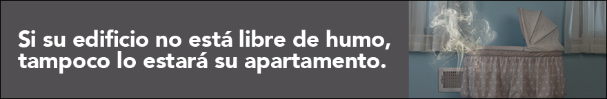 Your apartment can't be smoke-free if your building isn't.
