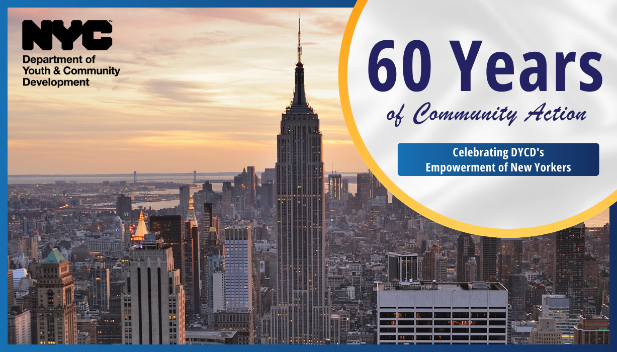 60 years of community action
                                           