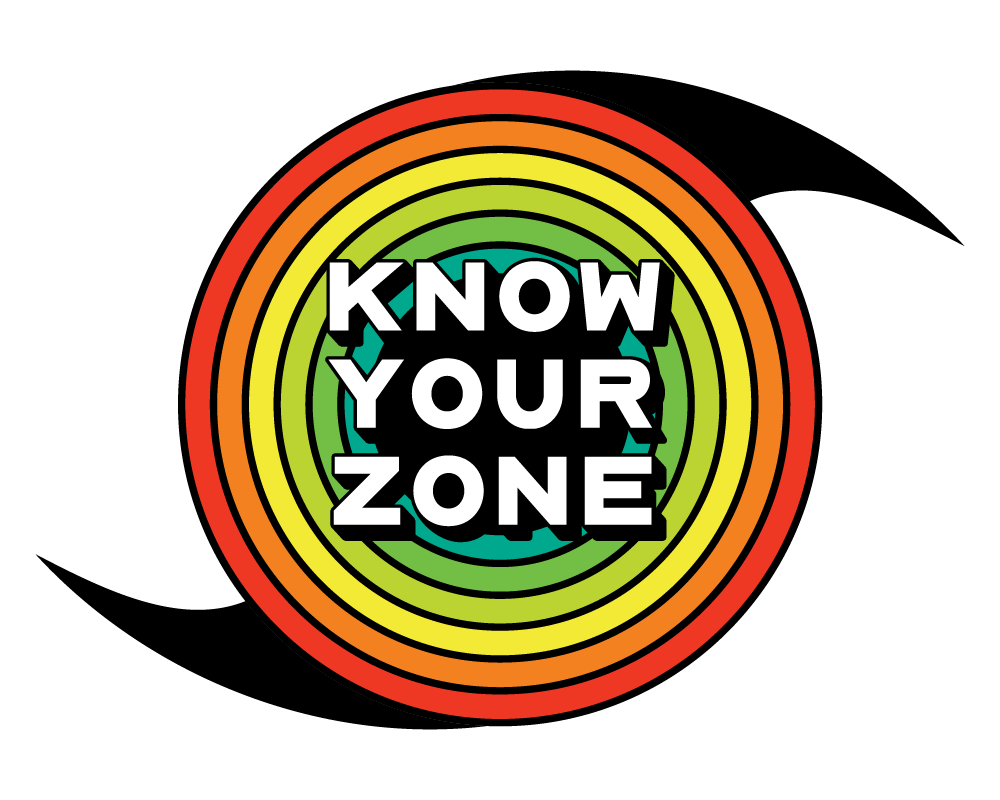 NYC's Know Your Zone Logo
                                           