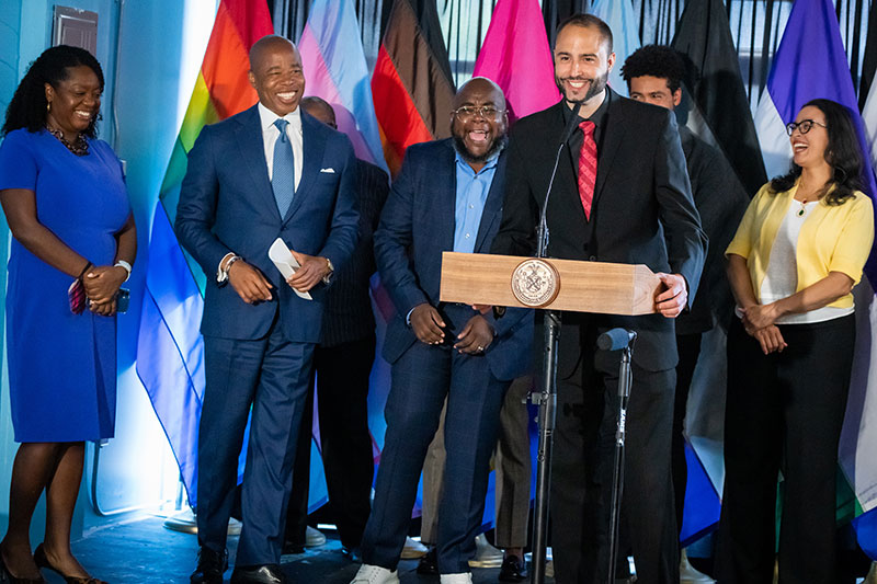 Ronald Porcelli, Acting Director of the Unity Project & Senior Policy Advisor of the NYC Unity Project, discussing the trials and tribulations that the LGBTQ+ community face.