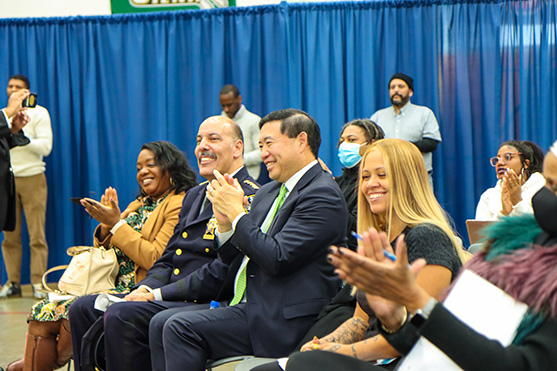 Cannabis NYC Panel featuring Cannabis NYC Executive Director Dasheeda Dawson, the NYC Young Men's Initiative Executive Director Nathifa Forde and Small Business Services Senior Advisor Warren Gardiner.