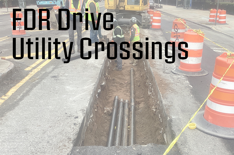 FDR Drive Utility Crossings