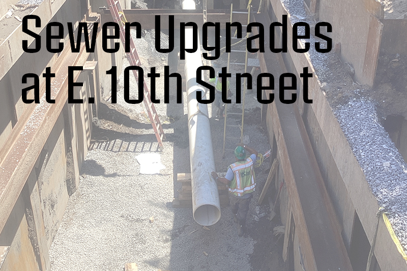 Sewer Upgrades at E. 10th Street