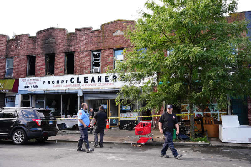 FDNY officials provided an update on a 2-alarm fire in Brooklyn that happened Thursday, June 27, 2024.