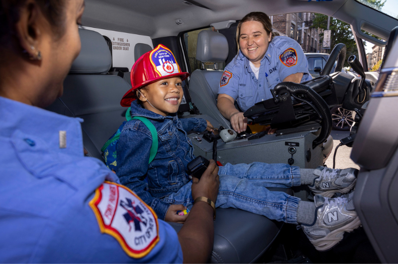 The FDNY welcomed the public into its EMS stations and firehouses over the weekend of Oct. 19-20 as part of the Department's citywide 2024 Open House program.
                                           