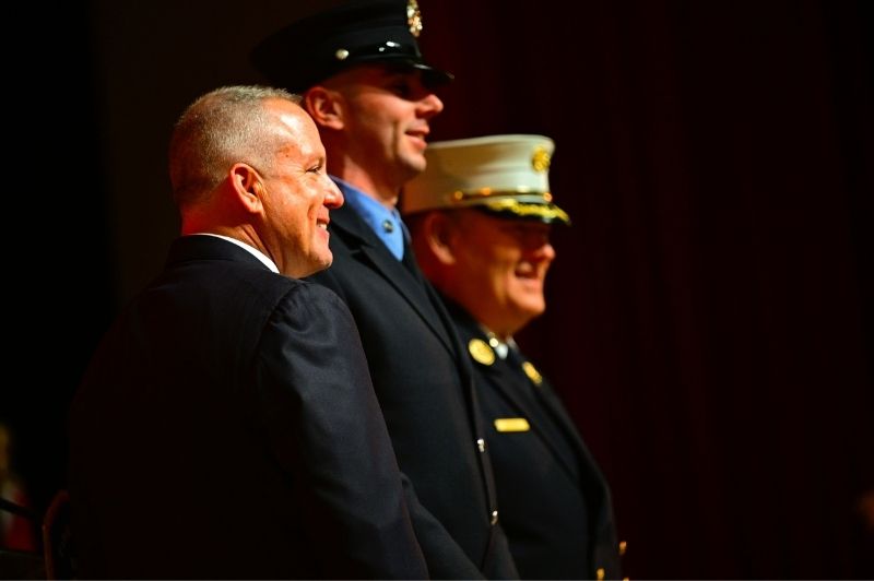 The Fire Department of the City of New York (FDNY) Commissioner Robert S. Tucker presided over the graduation of 289 Probationary Firefighters during a ceremony at Queens College on Friday, Dec. 27, 2024.
                                           