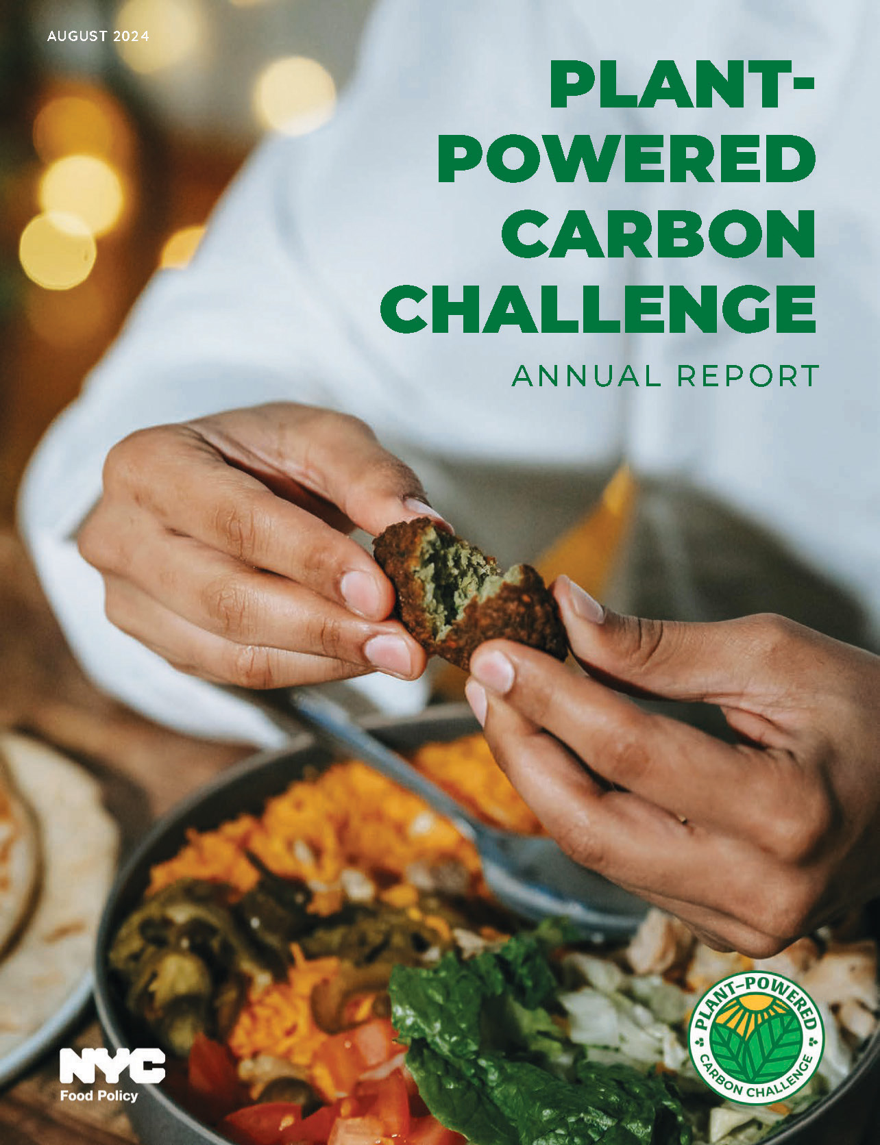 Plant-Powered Carbon Challenge First Annual Report
                                           