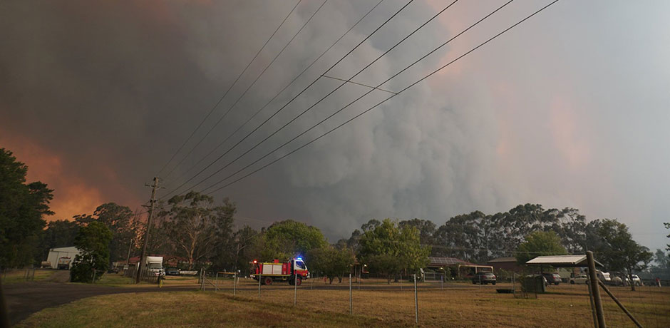 Fire and rescue in South West Sydney, Australia.